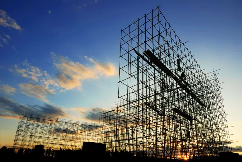 steel pipes - scaffolding